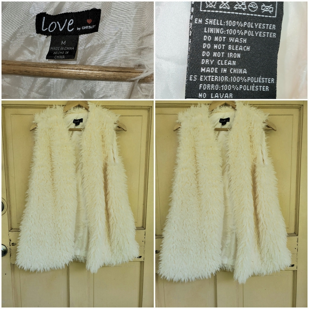 Sold Love Fluffy Vest
